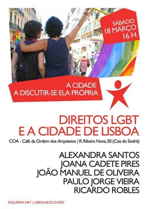 Debate LGBT e a Cidade de Lisboa